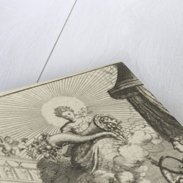 Appearance of the personification of abundance by Hendrick and Dirk Boom