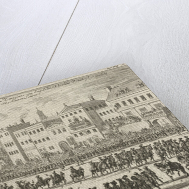 Exclamation of the coronation of the Prince and Princess of Orange, 1689 by Jan Luyken