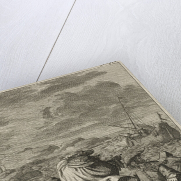 Flight of King James II, 1688 by Jan Claesz ten Hoorn