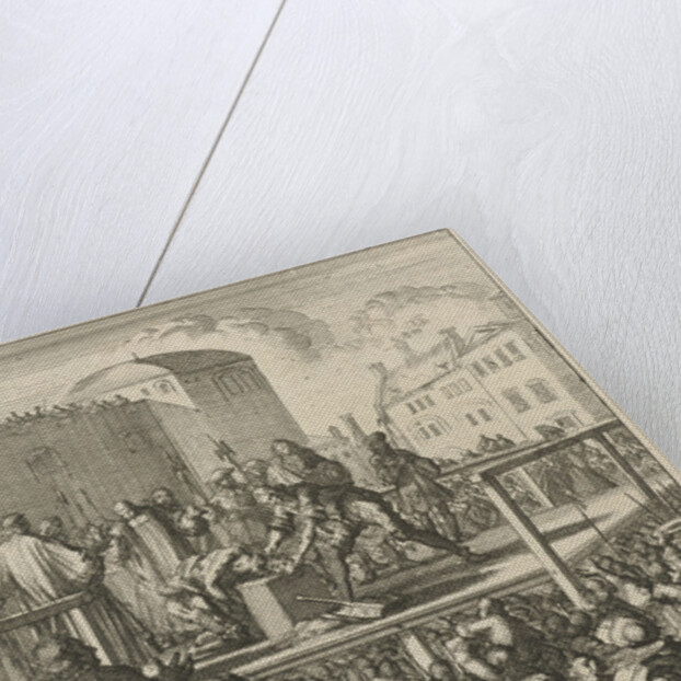 Beheading of the Duke of Monmouth by Jan Claesz ten Hoorn