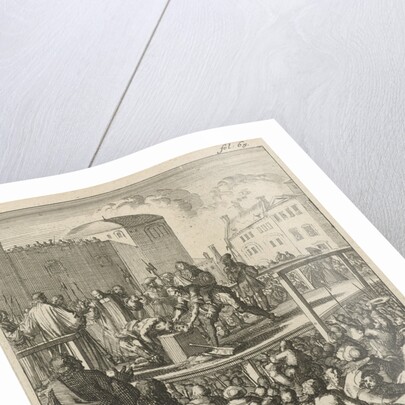 Beheading of the Duke of Monmouth by Jan Claesz ten Hoorn