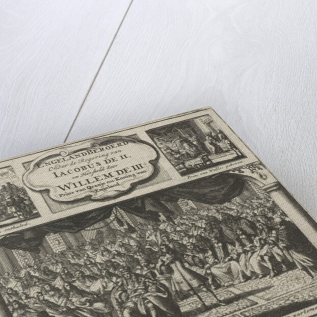 William III attends a session at the parliament in 1689 as King by Jan Claesz ten Hoorn