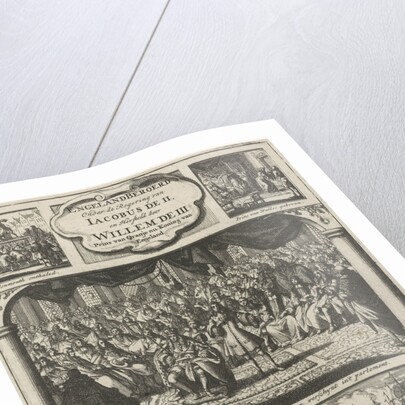 William III attends a session at the parliament in 1689 as King by Jan Claesz ten Hoorn