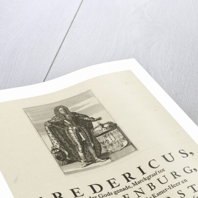 Portrait of Frederick I, King of Prussia by Jan Luyken