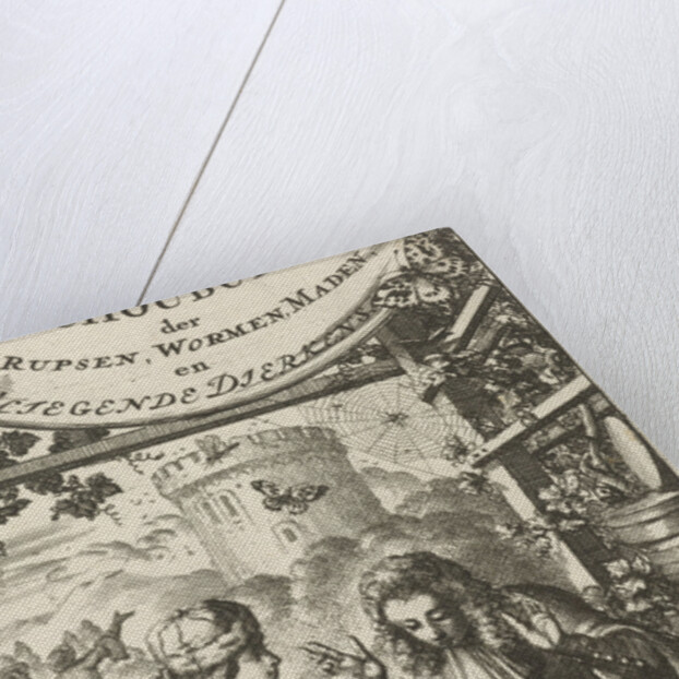 Scholars studying insects by Jan Claesz ten Hoorn