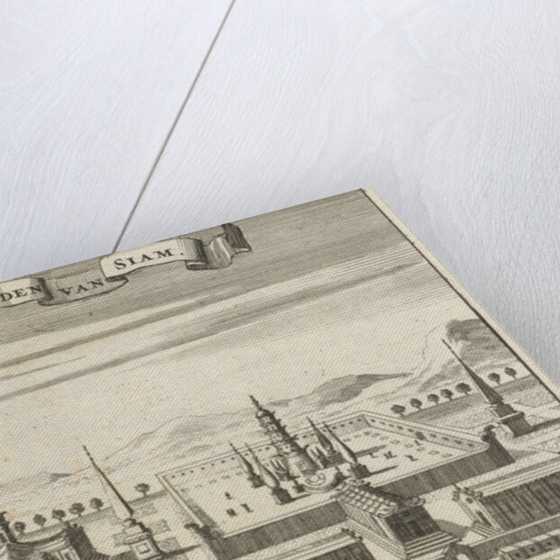 Pagodas in Siam (Thailand) by Aart Dircksz Oossaan