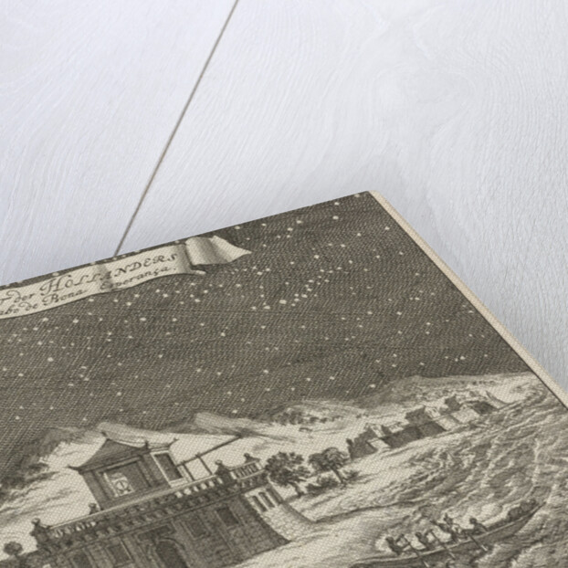 Dutch fort at the Cabo de Bona Esperança by Aart Dircksz Oossaan