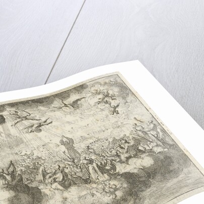 The heavenly Jerusalem with angels singing praise by David Ruarus