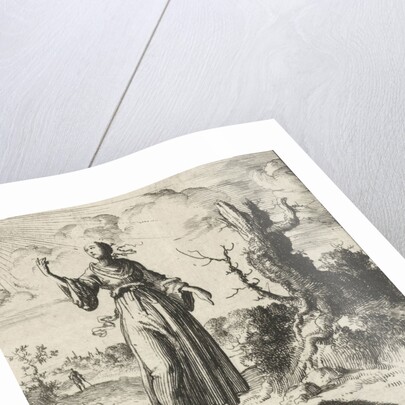 Female beholds her own shadow by Pieter Arentsz II