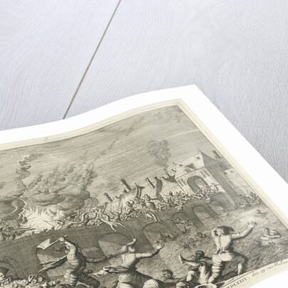 Spaniards killing people in Maastricht by Jan Luyken