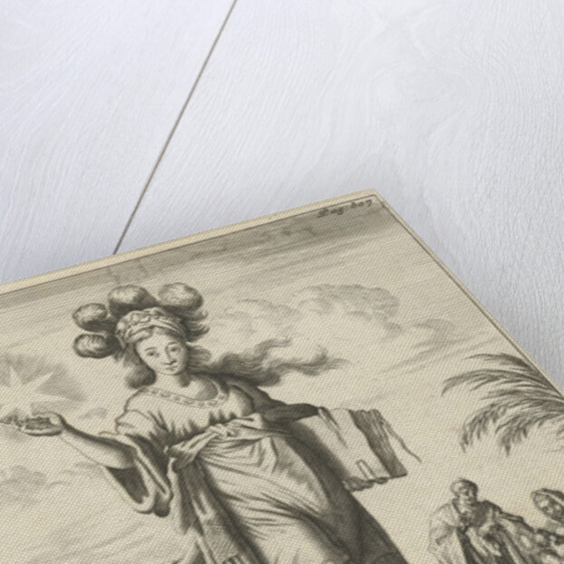 Tiburtine Sibyl by Timotheus ten Hoorn