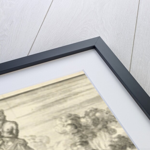 Three young men in the fiery furnace by Jan Luyken