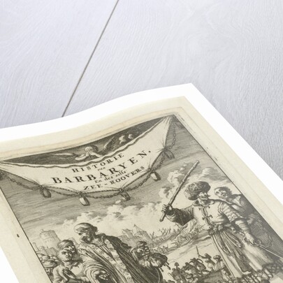 Turk and clergy with slaves by Jan Claesz ten Hoorn