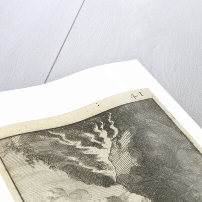 Christian fears being crushed by a falling boulder by Johannes Boekholt