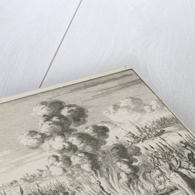 Priest examines the authenticity of the iron found from the spear of Longinus by Jan Luyken