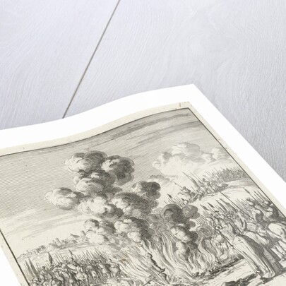 Priest examines the authenticity of the iron found from the spear of Longinus by Jan Luyken