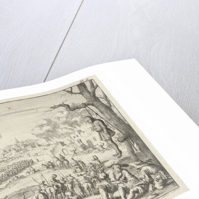 Murder and pillage by the gang of Peter the Hermit by Jan Luyken