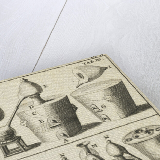 Various distill devices by Jan Claesz ten Hoorn