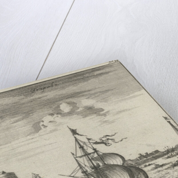 Ships sailing in Tripoli by Jan Luyken