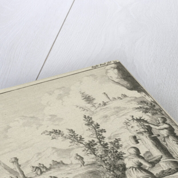 Laplanders worship God Thoron by Jan Luyken