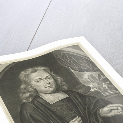 Portrait of David Flud van Giffen, pastor in Dordrecht by Anonymous