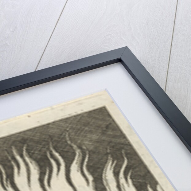 Christ beholds the personified soul surrounded by flames by Pieter Arentsz II