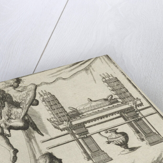 Angels study view for the Table of Showbread by Willem Goeree