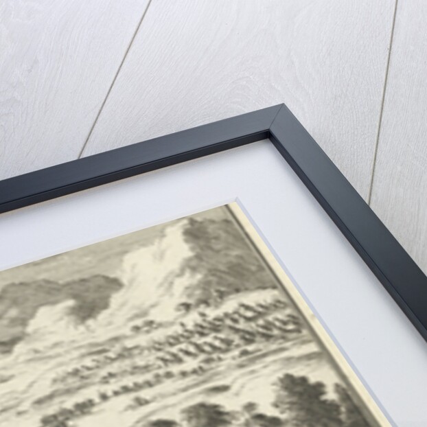 View of the court and the Tabernacle by Willem Goeree