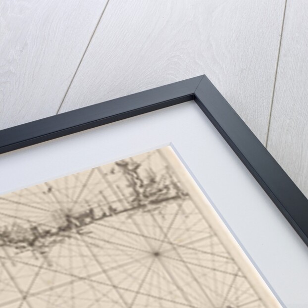 Sea map of part of the coast of Brazil by Johannes van Keulen I