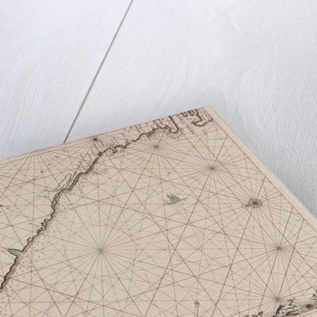 Sea chart of the coast of Congo, Gabon and Angola by Anonymous