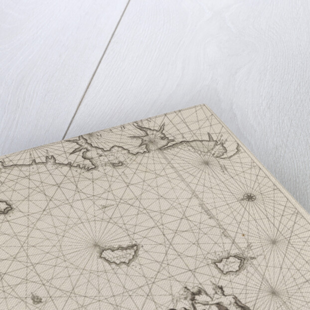 Sea chart of the coast of Equatorial Guinea, Gabon and Cameroon by unknown