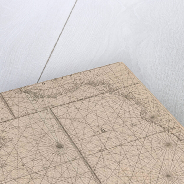 Sea chart of the southern part of the Atlantic coasts of Africa and Brazil by unknown