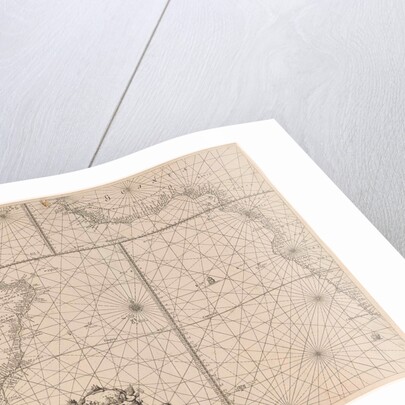 Sea chart of the southern part of the Atlantic coasts of Africa and Brazil by unknown