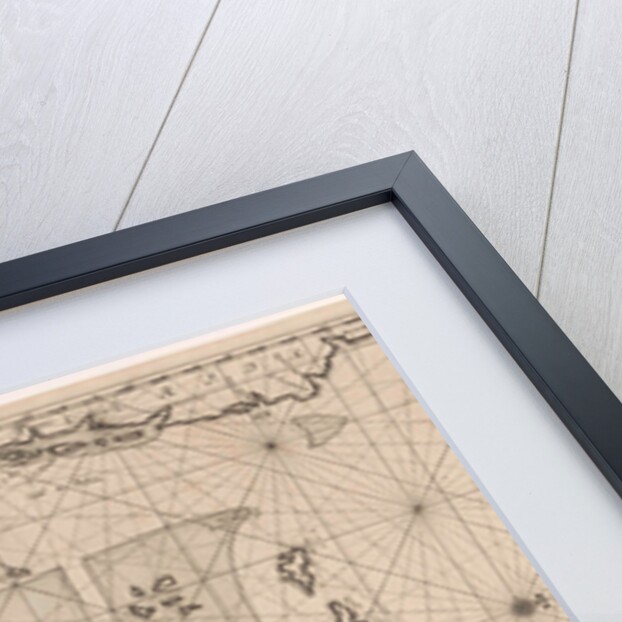 Sea chart of part of southeastern Florida and northeast of Cuba by Johannes van Keulen I