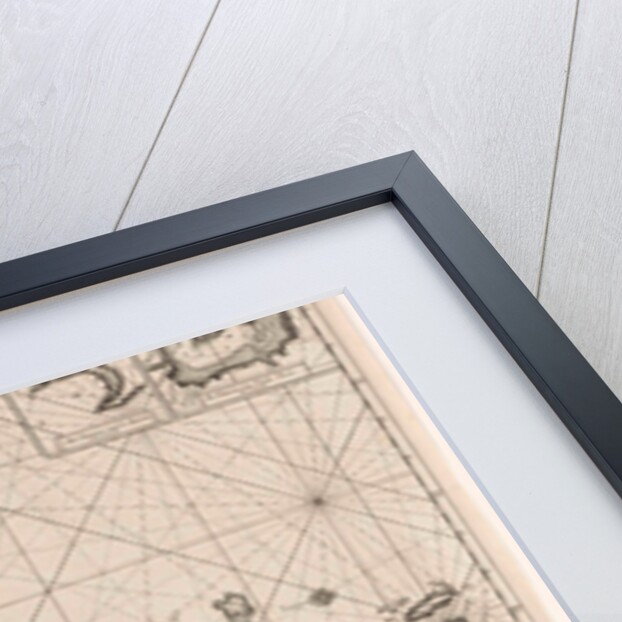 Sea chart of Puerto Rico by Johannes van Keulen I