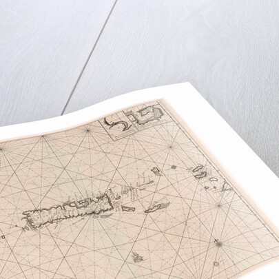 Sea chart of Puerto Rico by Johannes van Keulen I