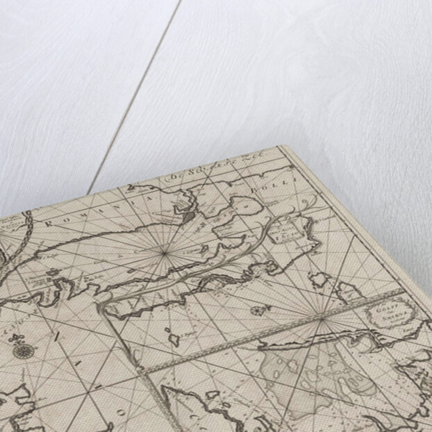Sea chart of the northeastern part of the Aegean Sea, the Sea of Marmara and the Bosphorus by Anonymous