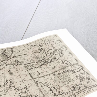 Sea chart of the northeastern part of the Aegean Sea, the Sea of Marmara and the Bosphorus by Anonymous