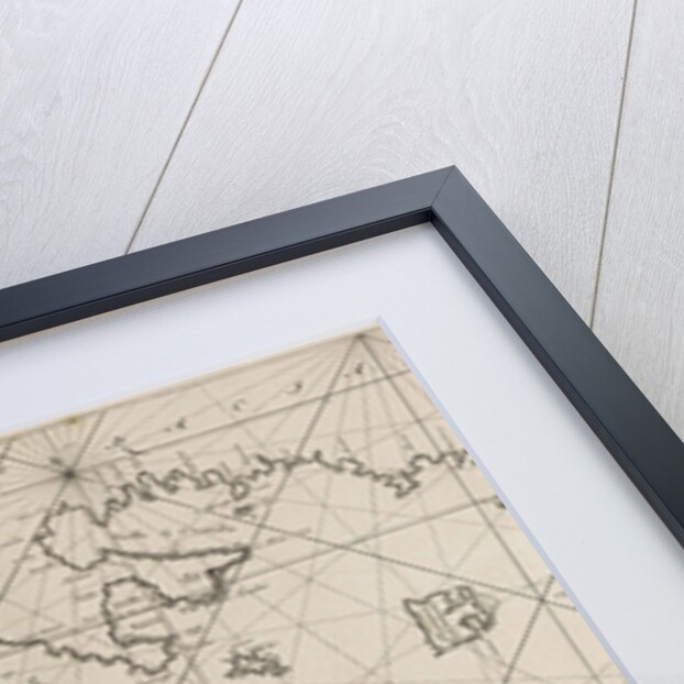 Sea chart of the western part of the Aegean part of the coast of Greece by Anonymous