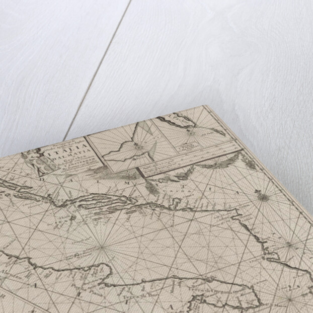 Map of the coasts of the Adriatic by Anonymous