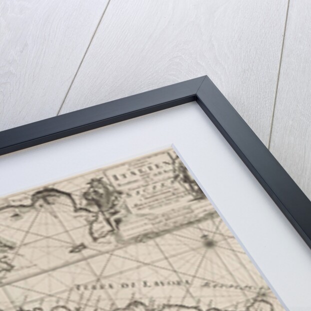 Sea chart of part of the southwest coast of Italy and the north coast of Sicily by Anonymous