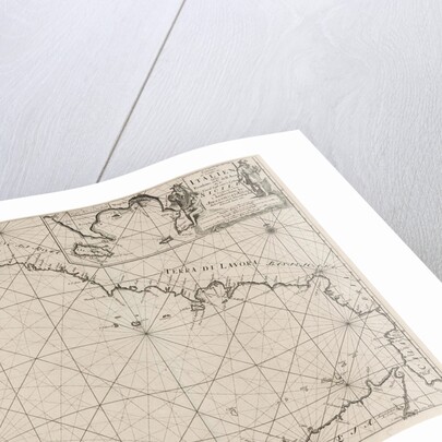 Sea chart of part of the southwest coast of Italy and the north coast of Sicily by Anonymous