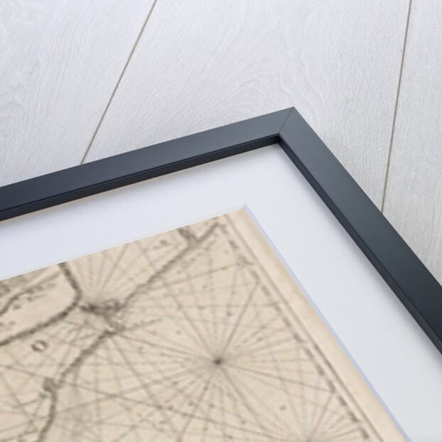 Sea chart of part of the coast of Brittany by Anonymous