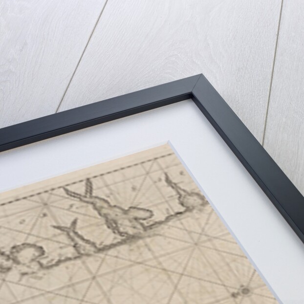 Sea chart of part of the south coast of Portugal by Johannes van Keulen I