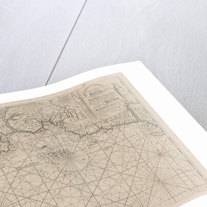 Sea chart of part of the south coast of Brittany by Anonymous