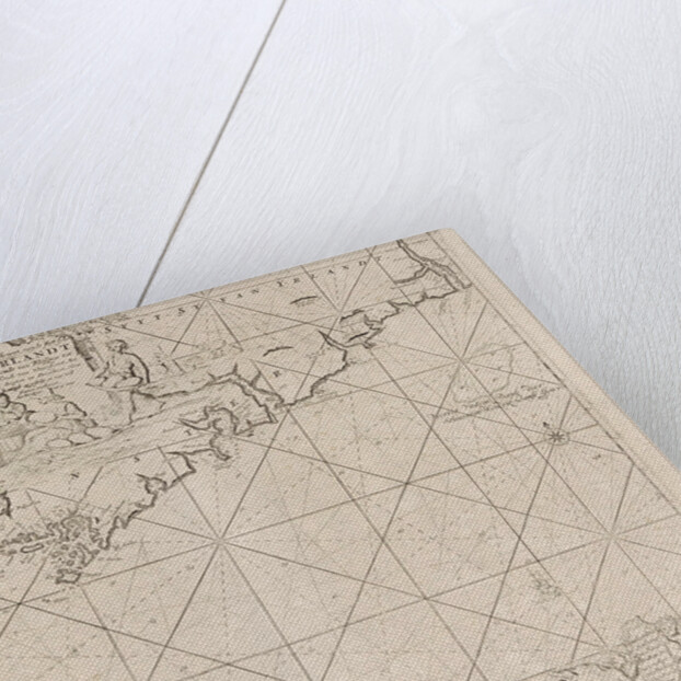 Map of part of the south coast of Ireland by Johannes van Keulen I