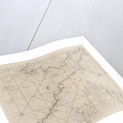 Sea chart of the Bristol Channel by Johannes van Keulen I