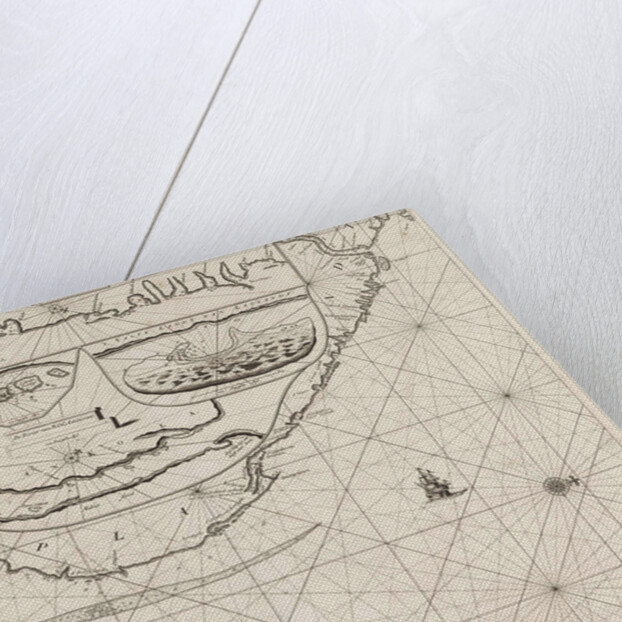 Sea chart of part of the coast of the Kola peninsula in Russia by unknown