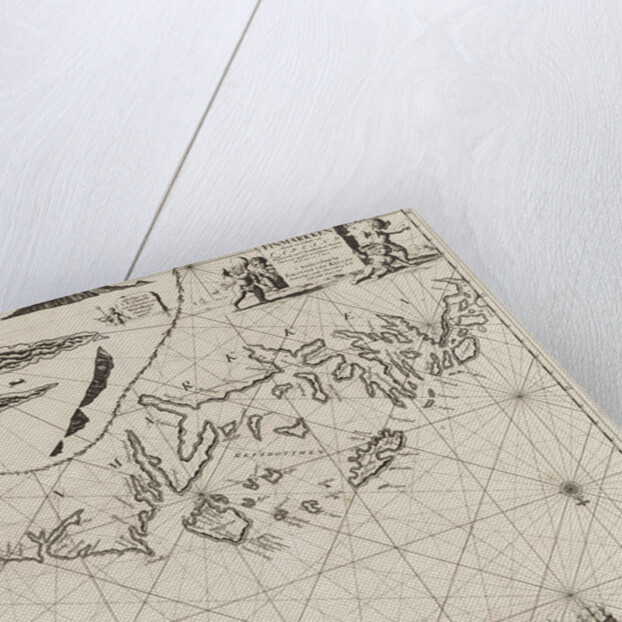 Sea chart of part of the coast of Finnmark by Anonymous