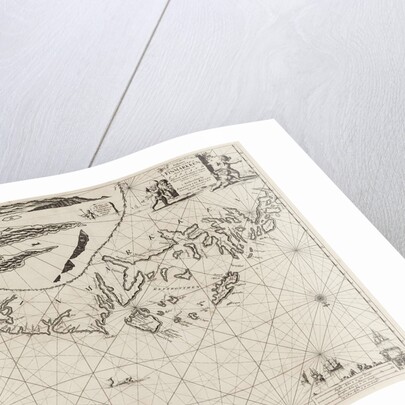 Sea chart of part of the coast of Finnmark by Anonymous